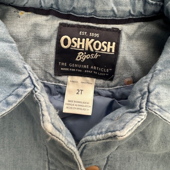 Denim Ruffle Jacket, 2T - Picture 4 of 4